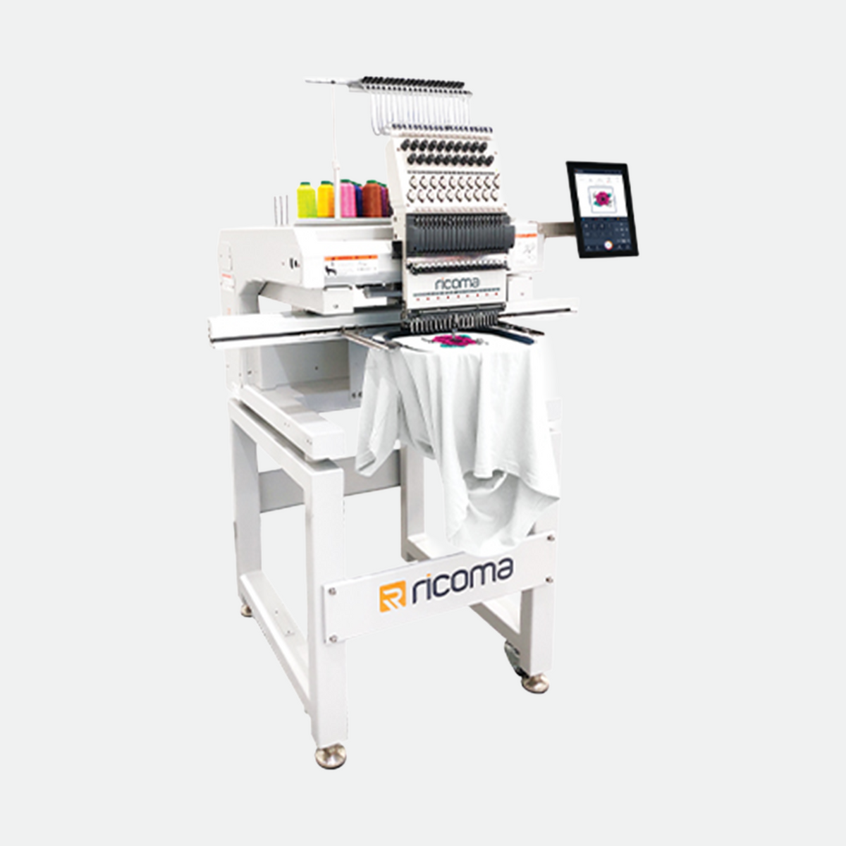 SWM Series Single & Dual-Head Commercial Embroidery Machine