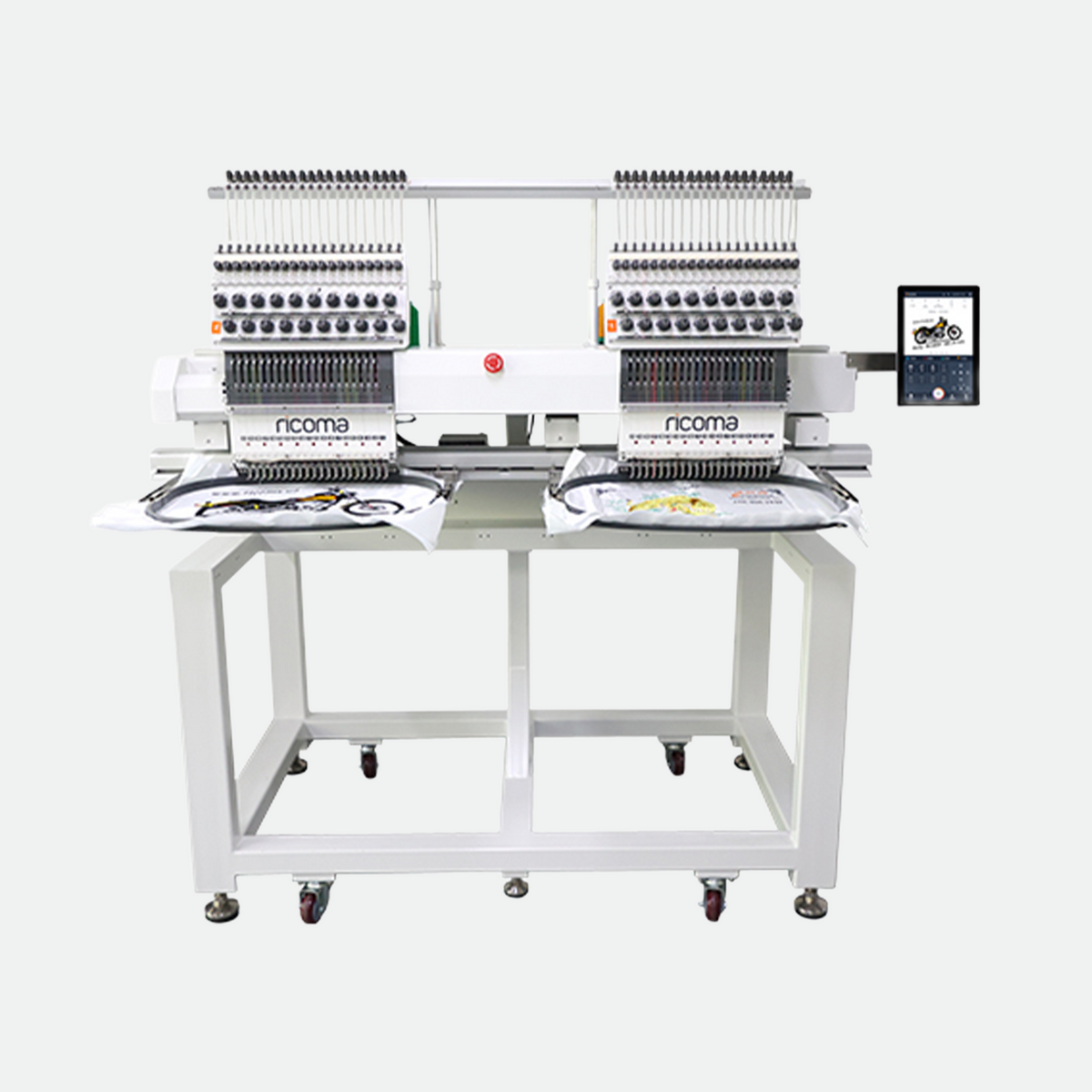 SWM Series Single & Dual-Head Commercial Embroidery Machine