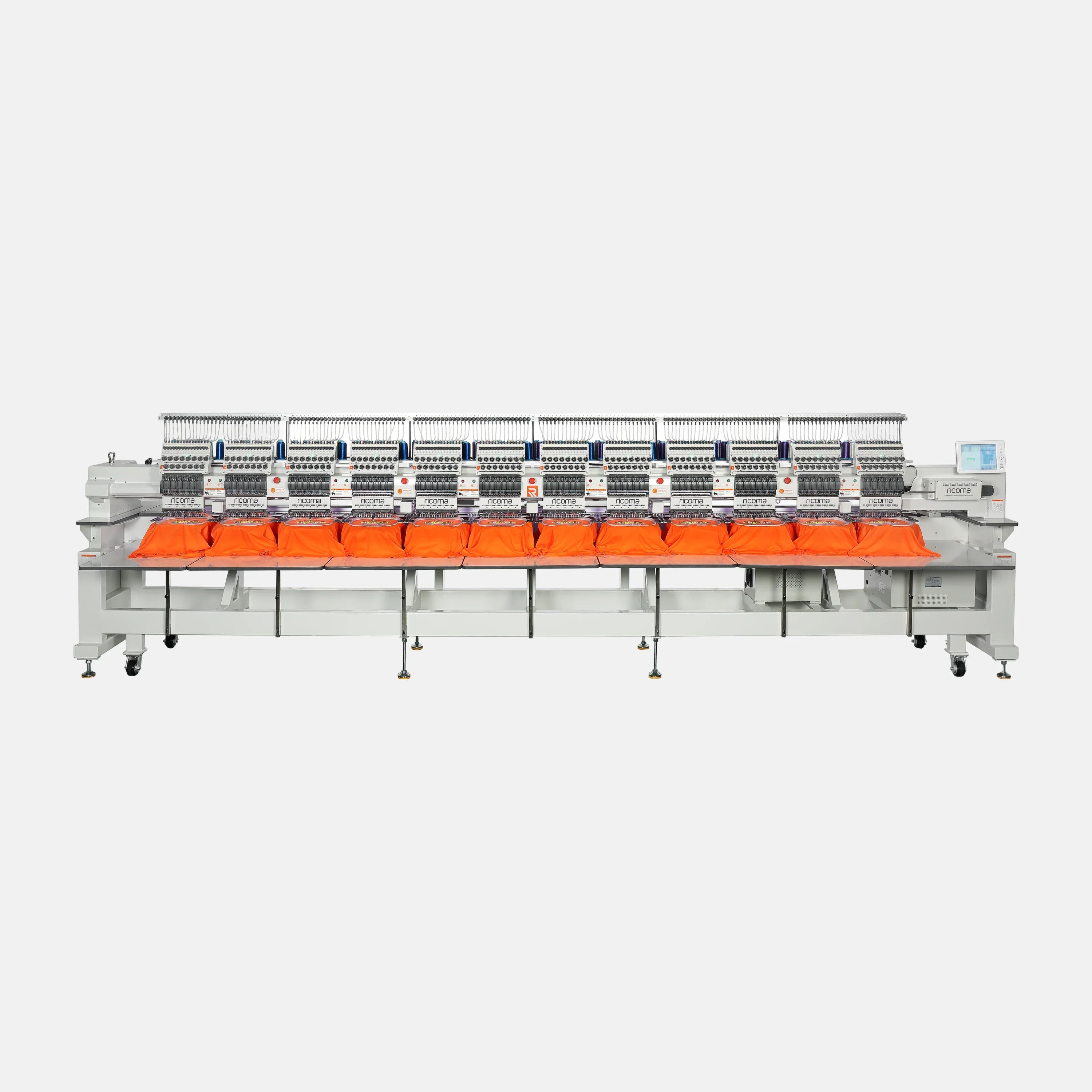 CHT2 Series 8-Head & 12-Head High-Volume Embroidery Machines – Lightly Used Demo Models