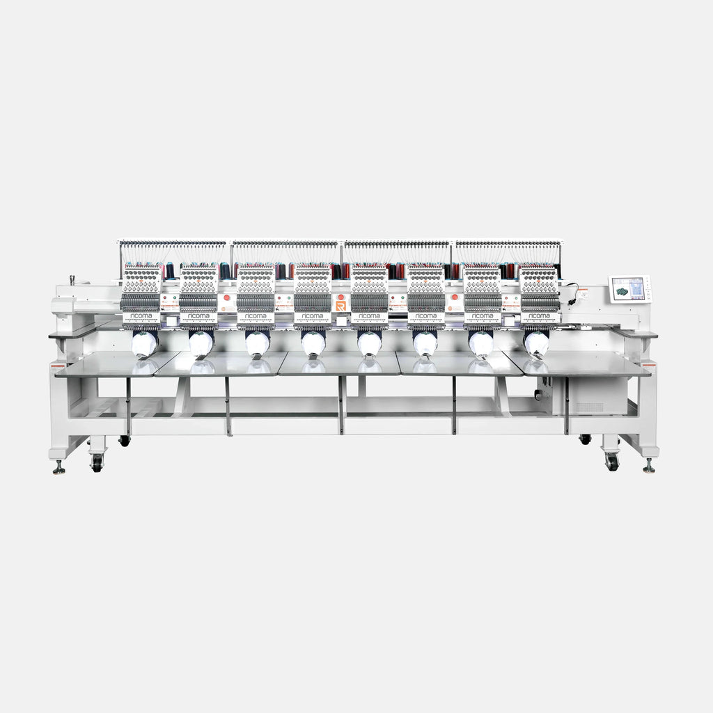 Máquina de bordar comercial multicabezal serie CHT2