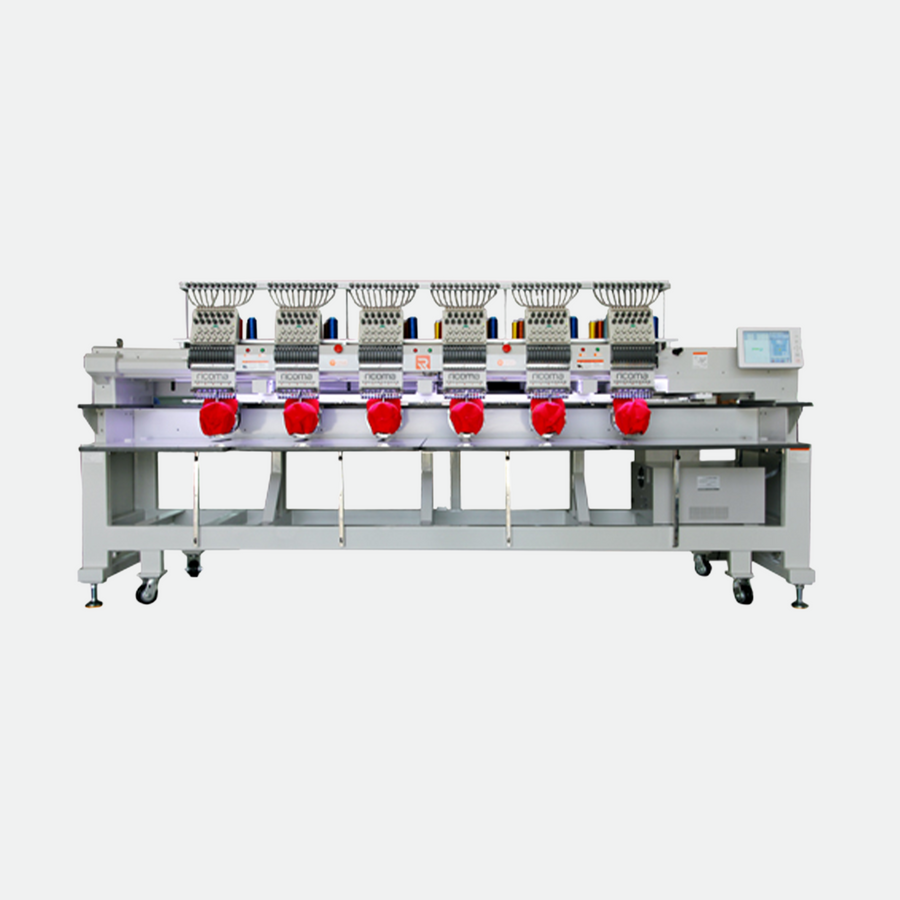 CHT2 Series 12- or 15-Needle Multi-Head Embroidery Machine