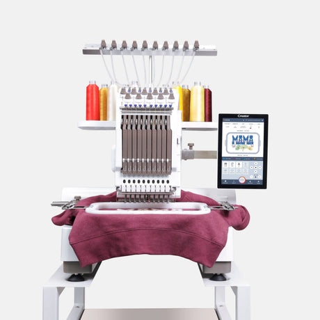 Creator 10-needle embroidery machine for crafters