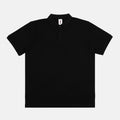 Fitted Piqué Polo – Custom-Ready for DTF & Embroidery - black