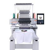 Marquee 15-Needle Commercial Embroidery Machine with 10.1" Touchscreen Panel