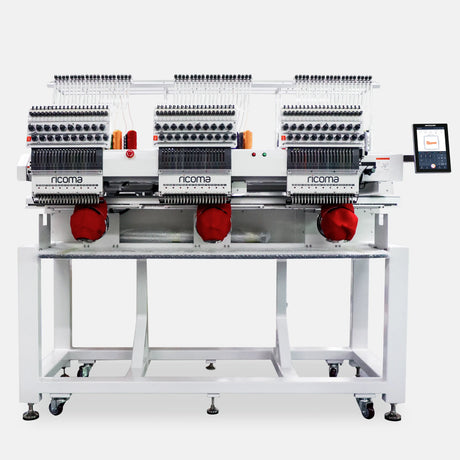 Marquee 2003 three-head commercial embroidery machine