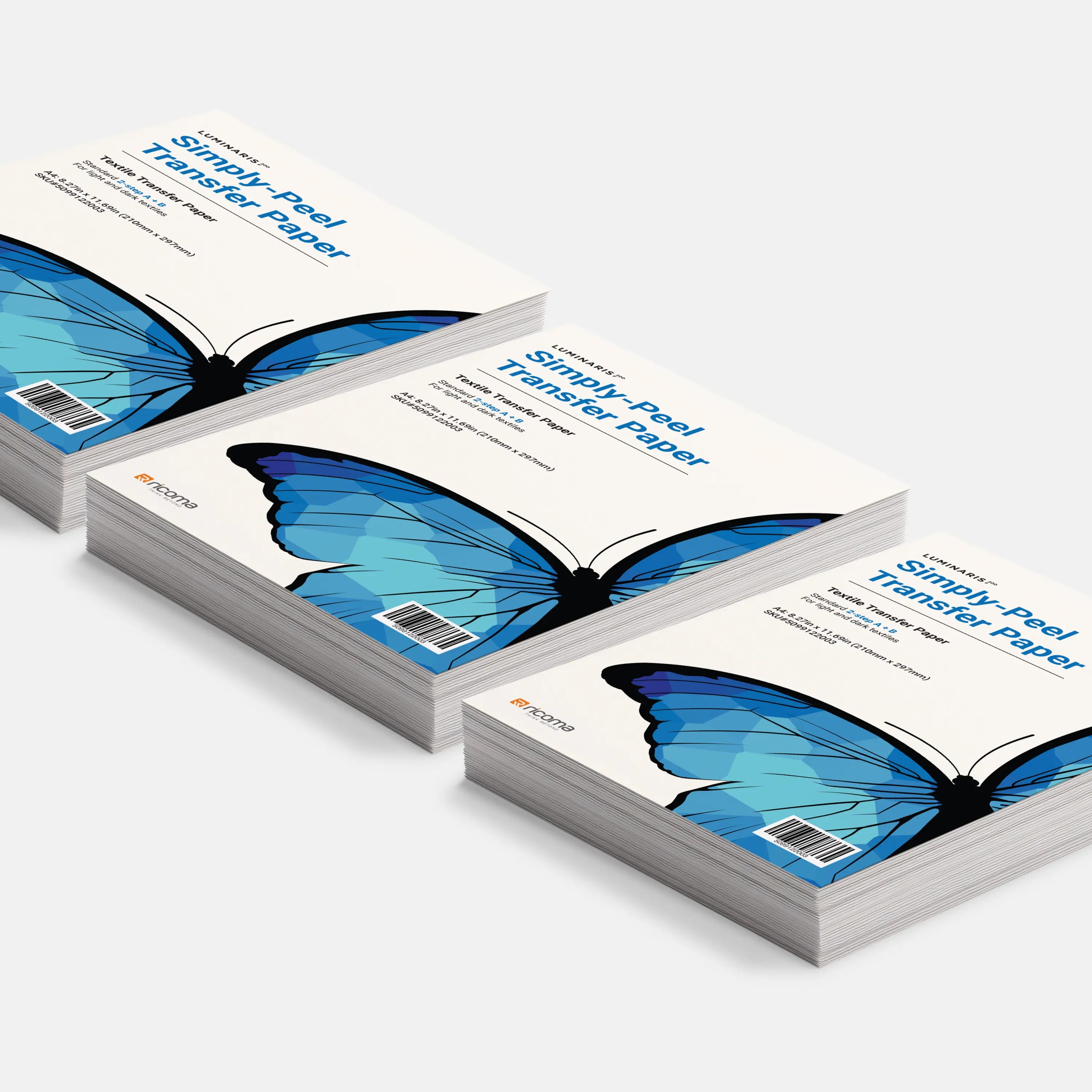 Simply-Peel Step A & B Transfer Paper Bundle – 3-Pack (300 Sheets Each)