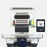 Swift 2 Commercial 15 Needle Embroidery Machine with 10.1" Touchscreen Panel