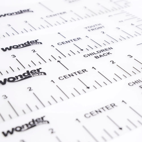 8 Piece Shirt Alignment Ruler Set for Perfect Placement